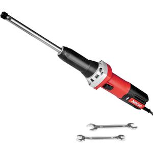 6" Extra Long Extension Electric Die Grinder, 1/4" Variable Speed Corded Power Die Grinder, Heavy Duty Die Grinder Tool for Metal Grinding, Polishing, Deburring, Welding Repair, 10000-33000 RPM