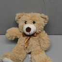 Teddy Bear Stuffed Animal, 12inch Teddy Bear Plush Toy, Birthday Valentine's Day Xmas Gifts for Kids Boys Girls Friends (B-Light Brown)