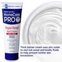 Welmedix HomeCare PRO Rapid Relief Adult Diaper Rash Cream  Extra Thick, Moisturizing Barrier Cream for Incontinence and Healing/Zinc Oxide (4oz Tube) (4 Ounce (Pack of 1))