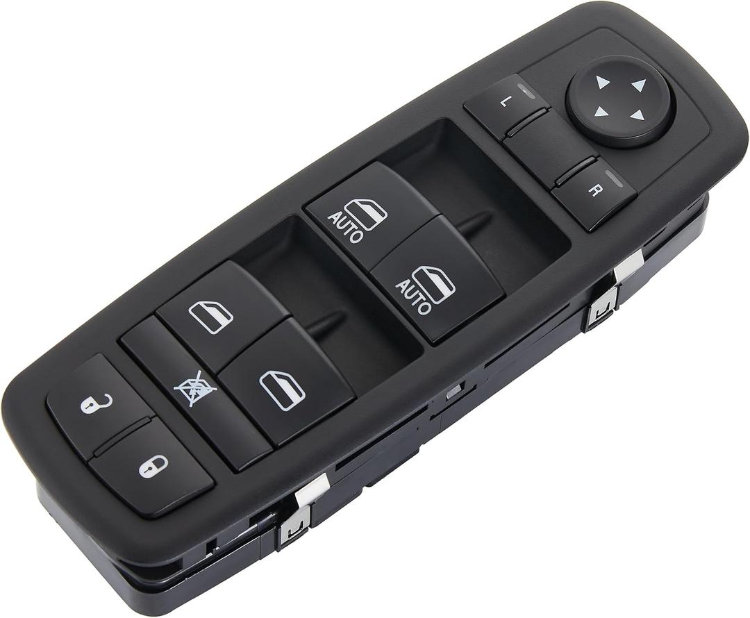 Driver Side Power Window Switch Replacement for 2011-2020 Chrysler 300,2015-2017 Chrysler 200,2011-2019 Dodge Charger,2016-2022 Ram 1500 2500 3500|Replace OE #68139805AB,56046823AE