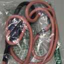 Strong Slip Rope Dog Training Leash (6ft) - Heavy Duty Durable Braided Nylon Lead with Rubber Stopper & Padded Handle - No Pull Walking for Medium Large Dogs (Army Green, 1/2" x 6ft) Pink