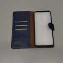 SUANPOT for Google Pixel 9 Pro XL 6.8" 5G Wallet case with RFID Blocking Credit Card Holder,Flip Book PU Leather Protective Cover Women Men for Pixel 9 Pro XL Phone case Blue