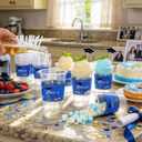 Blue and White Graduation Cups 2026, 48 Pack 16 oz Class of 2026 Plastic Cups, Disposable Grad Party Drinkware for High School College Celebrations