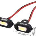 INJORA M2.0 Rock Lights Kit with Controller for TRX4M 1/18 RC Crawler(4LED White)