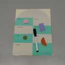 Inkerie Magnetic Dry Erase Weekly Memo Board