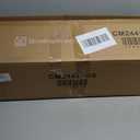  5 FT Artificial Christmas Tree Hinged w/ 200 Warm LED Lights & 126 Red Berries