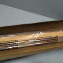 LazBlinds No Drill Bamboo Roman Shades, 34" W x 48" H, Malay Oak