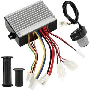 36V Controller and Throttle Compatible with Razor MX500 MX650 Dirt Bike, Control Module and Twist Throttle Handlebar Grips Replacement for Razor SX500 Electric Dirt Rocket Quad EcoSmart Parts
