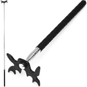 Skylety Retractable Billiard Cue Stick Bridge with Bridge Head, Snooker Set Billiard Pool Cue Accessory for Pool Table