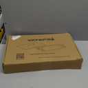 Vayepro 2-Burner Griddle Pan with Glass Lid - Nonstick Stovetop Griddle for Gas, Glass Stove Top - Aluminum Camping Grill Pan for Pancakes, Eggs, Breakfast (16.9" x 10.2" x 1")