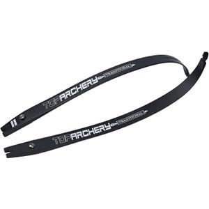 TOPARCHERY Archery Takedown Recurve Bow Limbs Replacements 25-60lbs ILF Bowlimbs for Recurve Bow Tradition Hunting and Target Shooting