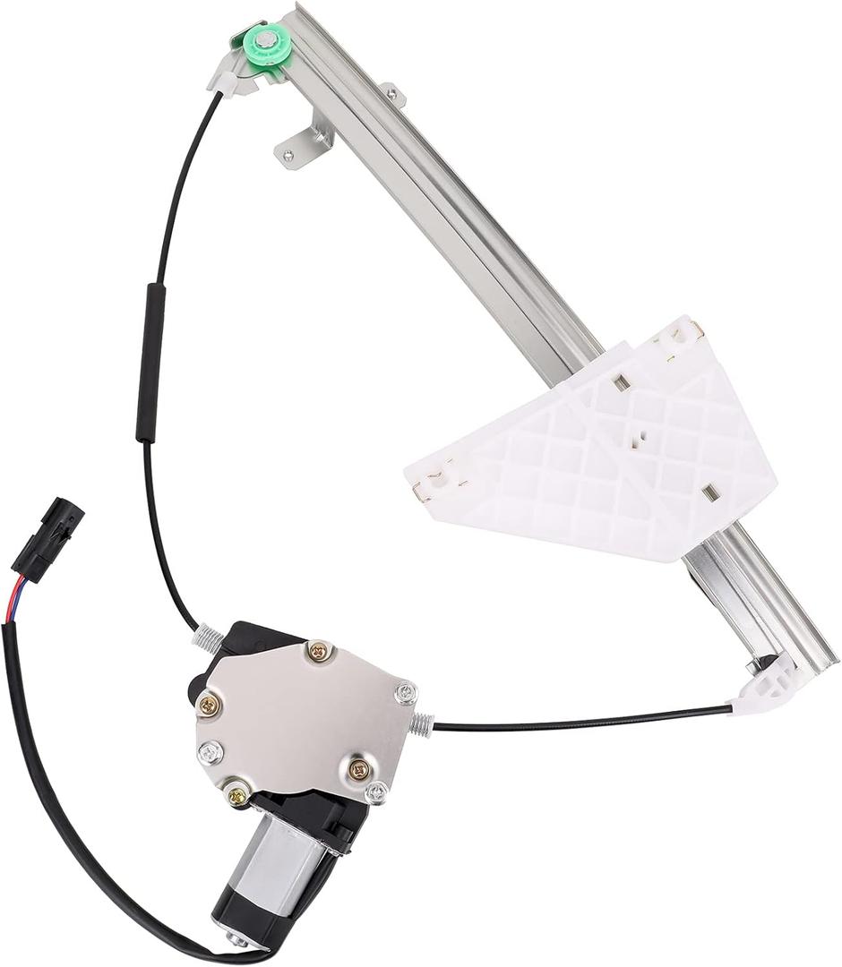 Obaee 741-374 Rear Left Driver Side Power Window Lift Regulator with Motor Compatible with 2001-2004 Jeep Grand Cherokee