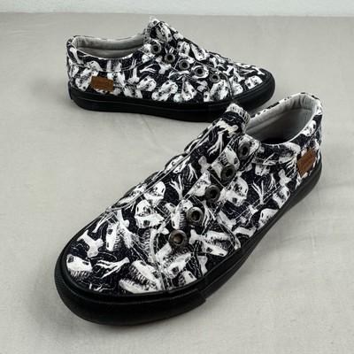 BLOWFISH MALIBU PETER Kids Childrens Dino Bones Canvas Sneakers Shoes Greyscale,  1