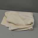 Amazon Basics Banded Bathroom Bath Rug Mat, Machine Washable, Super Absorbent, 100% Cotton, 20" W x 31" L, Cream