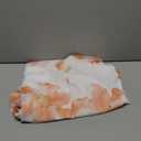 Milumia Women's Floral Cut Out Vacation Dress Ruffle Asymmetrical Strapless Sundress Long Dresses (Pink and White) S