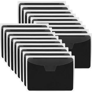 UNIMEIX Thicken 36 Pcs Magnetic Sheets for Die Storage Stamp and Die Storage Pockets Die Cut Storage for Card Making (18 Pcs Sheets+ 18 Pcs Bags, 1.2 mm Thickness