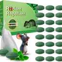 24P Rodent Mice Repellent, Peppermint Oil to Repel Mice and Rats, Natural Ingredients Rat Repellent Balls