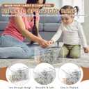 Smash Box for Money, Clear Acrylic Large Size Unbreakable Piggy Bank, Piggy Bank for Adults, Money Saving Challenge for Cash Coin, Fun Home Decor(10x7x5.7in)