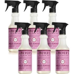 MRS. MEYER'S CLEAN DAY All-Purpose Cleaner Spray, Peony, 16 fl. oz - Pack of 6