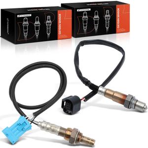 A-Premium O2 Oxygen Sensor Compatible With Mini Cooper 2011-2015, Countryman 2011-2016, Paceman 2013-2016, 1.6L, Upstream and Downstream, 2-PC Set, Replace# 11787548961