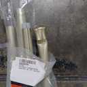Rod Desyne 1" Leopold Double Curtain Rod, 120-170", Light Gold