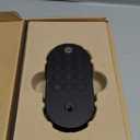 Yale Matte Black Keyed Deadbolt Smart Lock with Google Matter, YRD510-MT1-BLK