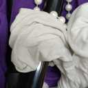 WooWee Kids Girl 100 Days of School Costume, Old Lady Costume for Kids, Halloween Cosplay Dress Up (3-5y, Purple)