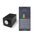Handheld Spectrometer for Light Measurement,340-1000nm Portable Spectrum Illumination Meter,Real-Time CCT CRI PAR PPFD Analysis,LED Grow Light Tester with APP & PC Software,USB Type-C Connection