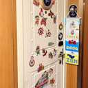 RUNROLE 8 Inch Narrow Fish Extender to Right Fit the Cabin Door - 1, 2, 3, 4, 5 Pocket, Blank White for Easy Customization, 2026 &2027 FE for Gift Exchanges and Pixie Dust