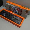 SteelSeries Apex Pro Gen 3 OmniPoint 3.0 HyperMagnetic Switches Adjustable Actuation Rapid Trigger Game-Ready Presets Protection Mode Rapid Tap/SOCD OLED RGB PBT Keycaps USB-C