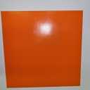 1/8" x 6" x 6" 80 A Durometer Polyurethane Sheet, Orange