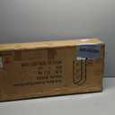 Bookshelf Arched Bookcase, Industrial Curved Metal Book Shelves, 72" Tall Freestanding Open Storage Shelf Display Rack for Living Room Home Office, Black, 4-Tier