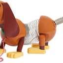 Disney and Pixar Toy Story Slinky Dog Pull Toy, Walking Spring Dog Toy with Leash, Classic Stretch Toy for Toddlers, Preschool Kids Toys Ages 18 Months and Up, Basket Stuffers by Just Play