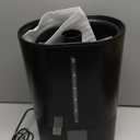 Coolfiqu 6L Humidifiers for Bedroom Large Room Home,Cool and Warm Humidifier for Baby and Plants Hot Mist Top Fill Desk Humidifiers Oil Diffuser,Quiet,Adjustable Mist,360Nozzle-Black(2026 Upgraded)