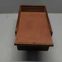 SOULURNS Solid Rosewood Cremation Urn for Adult Human Ashes | Wooden Memorial Box for Funeral 200 Lbs