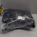 Nanko Queen Duvet Cover Set Black 3pc 90x90 Luxury Microfiber Down Comforter Quilt Bedding Cover with Deco Buttons Zip Closure Ties - Modern Style for Men and Women Chambray Teen