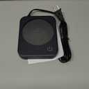 AnbanglinCoffee Mug Warmer, Smart Cup Warmer for Desk, 3 Temperature Control & Auto Shut Off, Electric Cup Warmer for Heating Candle,Milk,Tea,Beverage (Dark Blue-No Cup)