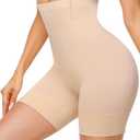 BESTENA Tummy Control Shapewear High-waist Women Seamless Shapewear Shorts Thigh Slimming Body Shaper High Compression Shapewear Nude Large