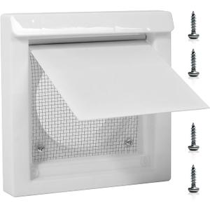 Dorny Dryer Wall Vent Cover White Dorny Dryer Wall Vent Cover White