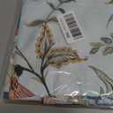 Boho Flower Bird Rectangle Tablecloth 60 x 84 Inches, Bohemian Floral Decorative Dining Table Cloth, Elegant Vintage Farmhouse Dinner Tablecover Picnic Party Decoration