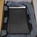 JOZZVE Hook On High Chair with Detachable Tray, Portable Foldable Clip On Baby Travel High Chair, Lightweight Feeding Seat with Storage Bag, BPA-Free Safety Harness for Home Restaurant (Grey)