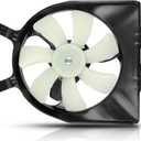 SCITOO Radiator Cooling Fan Compatible with 610850 620-244 674-59988R 2005-2010 for Honda Odyssey