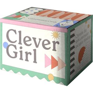 Pilgrim Soul Clever Girl Conversation Cards, Thought-Provoking Questions for Insightful Dialogue. A Party Game and Ice Breaker Game for All Adults, with 150 prompts.