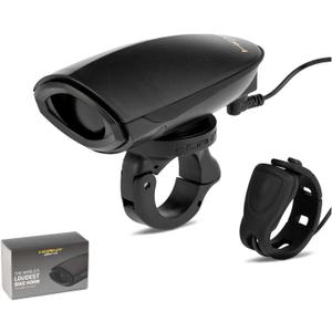Hornit dB140 Bike Horn, Upgraded V3 Model, World's Loudest Bicycle Horn for Increased Rider Safety, Remote Trigger and Upgraded Mounting System Included