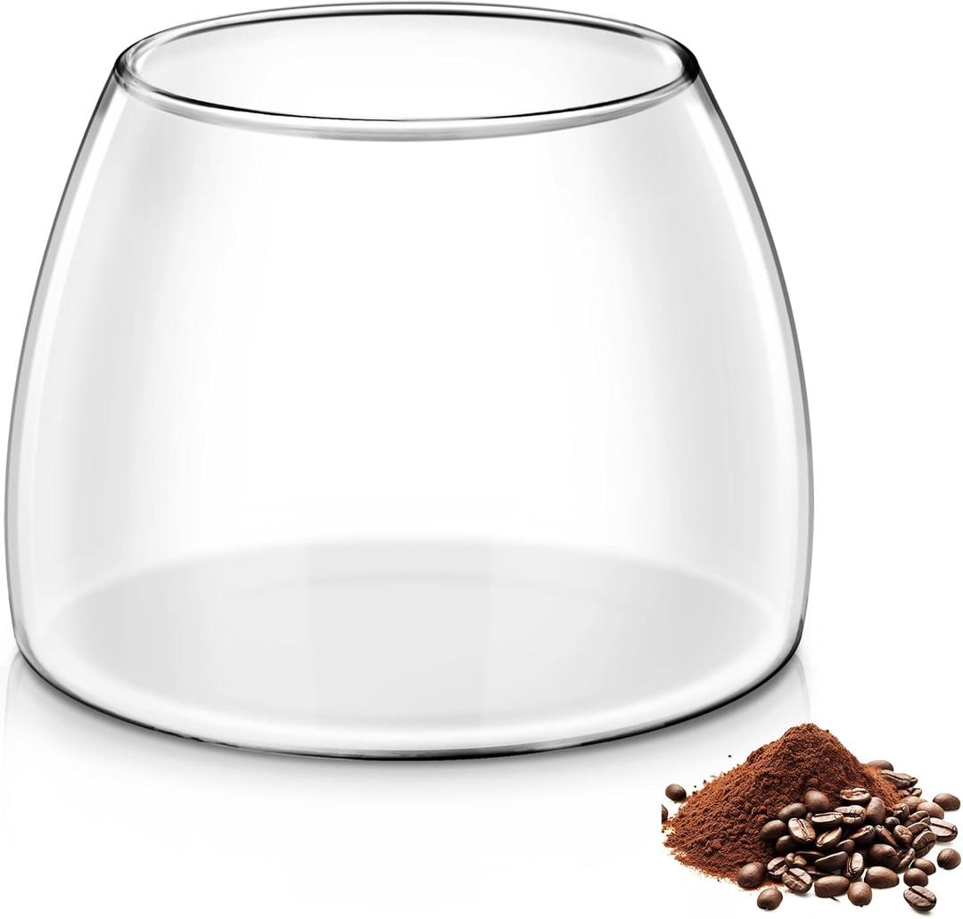 Magluv 7 oz Glass Coffee Grinder Jar Carafe Replacement for KitchenAid KCG0702/KPCG100OB/KPCG100PMO/KCG0702CU, Replaces 4176728,KPCGRND