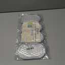 Multi-Purpose Scrub Kitchen Sponges  12 Pack Dish Sponge, Dual-Sided Non-Scratch Microfiber & Metal Scrubber, Reusable Heavy Duty Sponges for Dishes, Pots, Glass, Sink, Stovetop & Bathroom (Silver)