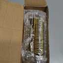 Goodluck 50 Pack Gold Plastic Forks, Heavy Duty Forks Disposable, Plastic Cutlery Perfect for Weddings, Parties, Dinners and Thanksgiving