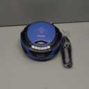 Gelielim Portable Boombox CD Player, Top Loading CD Players for Home with Bluetooth, AM FM Stereo Radio, Support USB, SD, MMC Drive, LCD Display, Headphone Jack, AC/DC Powered, Gift for Seniors-Blue