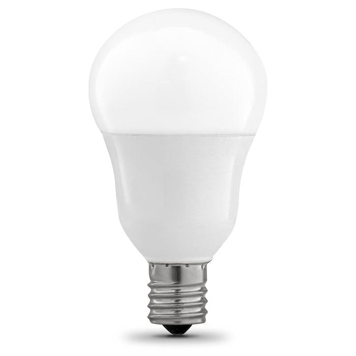 Feit Electric 8.3W [60W Equivalent] Bright White 3000K A15 E17 Base Frosted Enhance LED Light Bulb 2-Pack (BPA1560N/930CA/2)