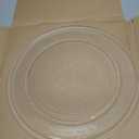 Microwave Plate Replacement 16 inch Fits WB49X10166 GE Microwave Turntable Plate - Exactly Replaces Rotating Replacement Microwave Glass Plate - Oven Dish Tray For Better Reheating and Cooking